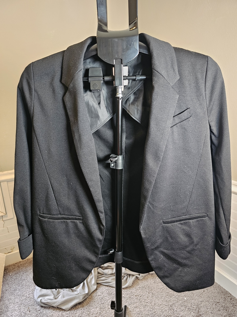 LC Lauren Conrad Black Women's Blazer - Classic Tailored Style
